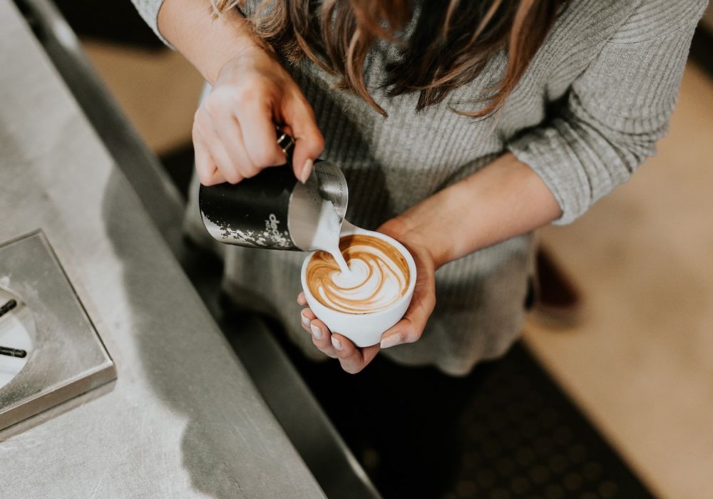 Cappuccino een van de meest populaire koffiedrankjes.