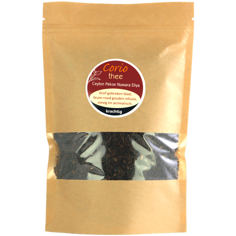 Zwarte thee pekoe nuwara eliya ceylon