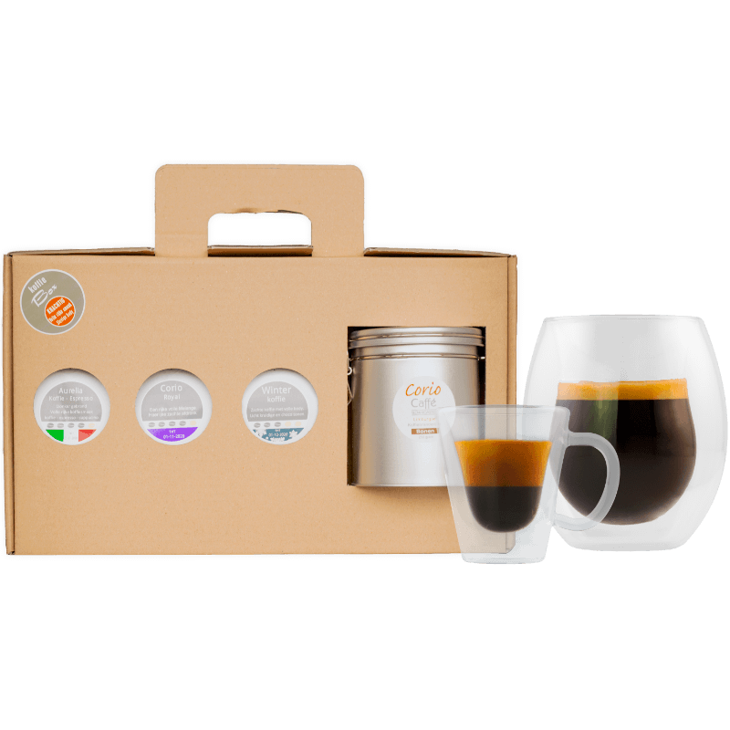 Koffie cadeaubox milde koffie