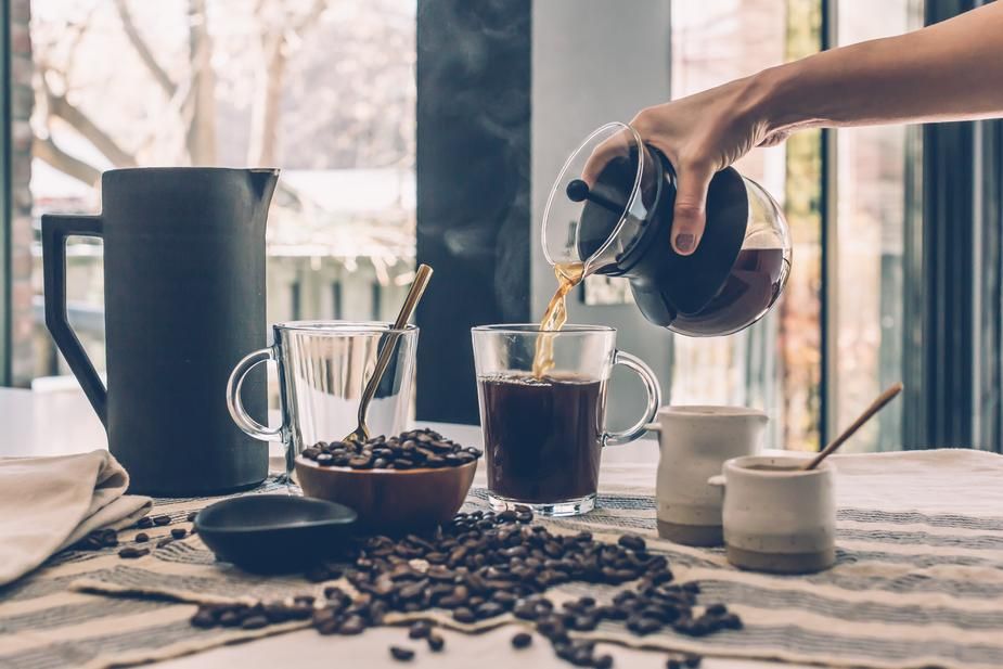 French Press koffie