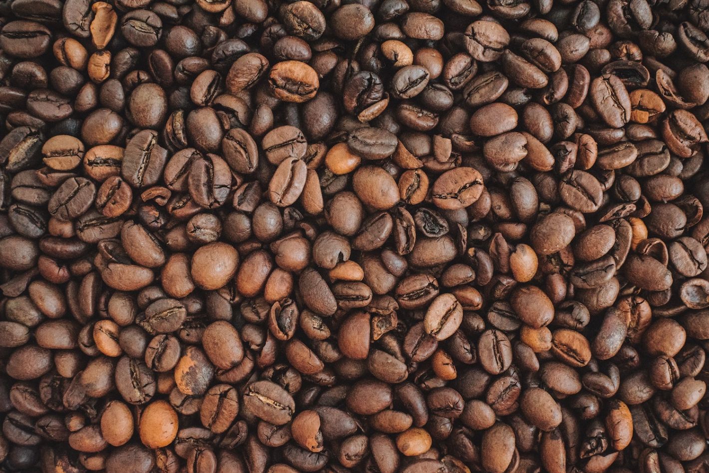 gebrande koffiebonen achtergrond