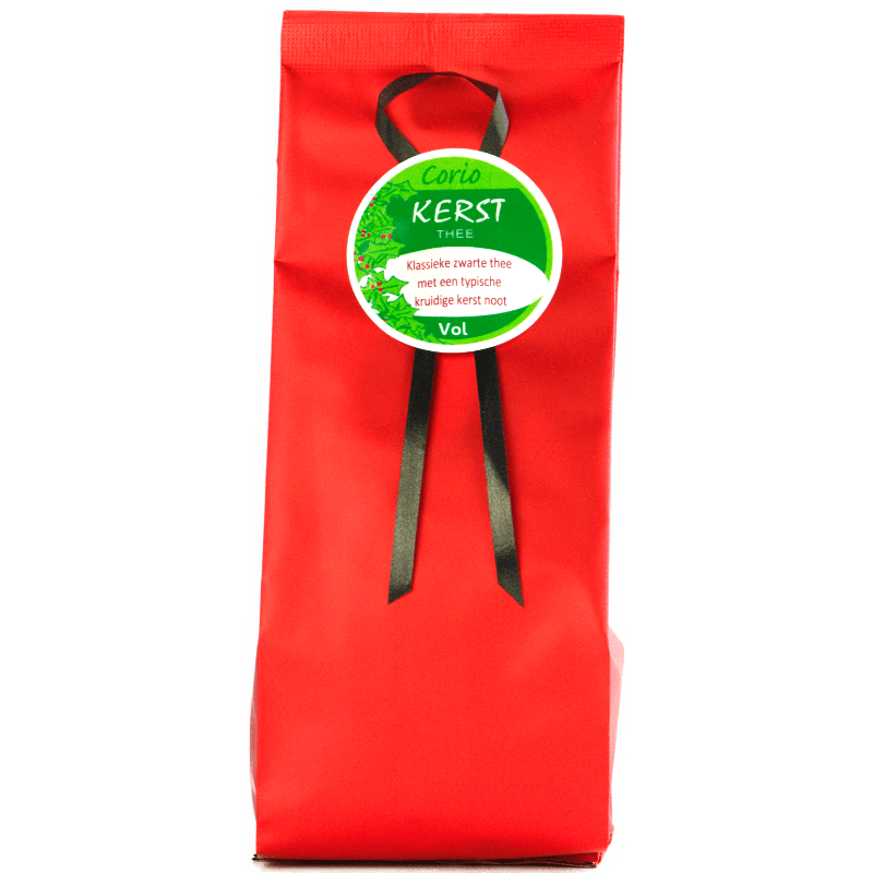 zwarte thee kerst thee