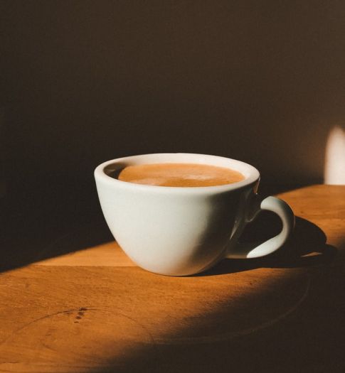 Kop koffie van Nivona koffie automaat